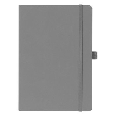 PARIS, soft touch a5 notebook, gray