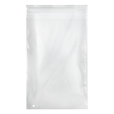 POLY BAG 20 x 30, packing bags, size 20 x 30 cm, 100 pcs, transparent