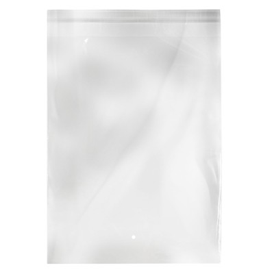 POLY BAG 30 x 40, packing bags, size 30 x 40 cm, 100 pcs, transparent
