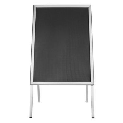 A-BOARD B1, aluminum poster stand, silver