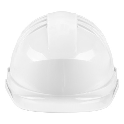 HELMET, protective helmet made of hdpe material, white