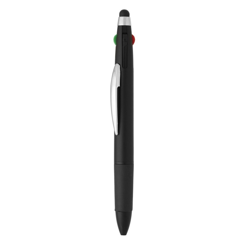 MULTIPEN, plastic "touch" ball pen, black