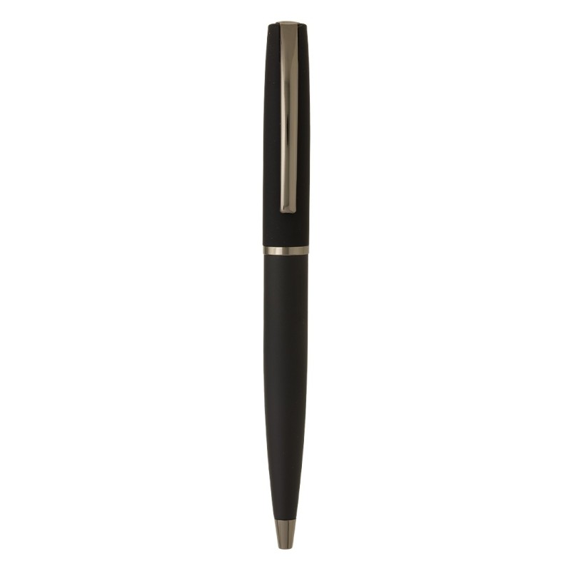 CONCORD, metal ball pen in a paper tube, black