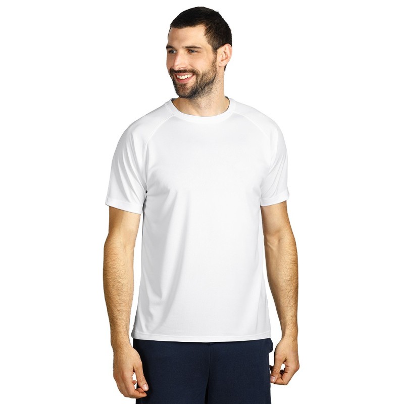 RECORD, t-shirt, 100% polyester, white